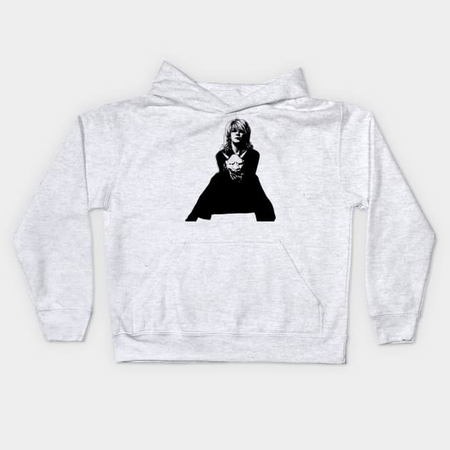 David Sylvian Vintage Kids Hoodie by tykler